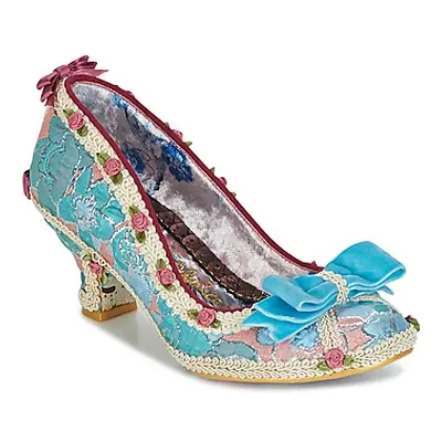 Irregular Choice BISH BASH BOW women's Court Shoes in Blue