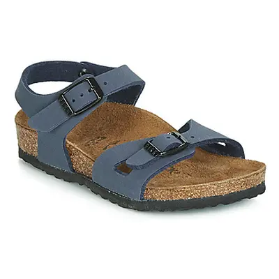 BIRKENSTOCK RIO boys's Children's Sandals in Blue