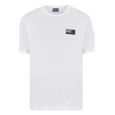 Ea7 Emporio Armani Visibility Crew T-Shirt White men's in White