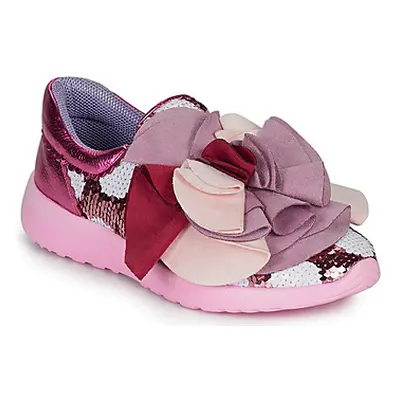 Irregular Choice RAGTIME RUFFLES women's Shoes (Trainers) in Pink