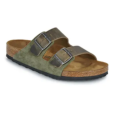 Birkenstock Arizona LEVE/LEOI Thyme men's Mules / Casual Shoes in Kaki