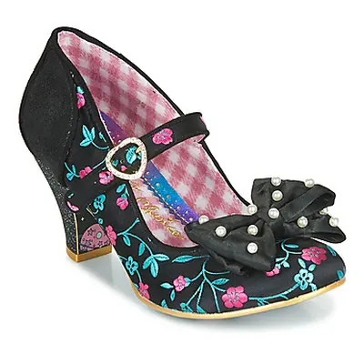 Irregular Choice Snow Drop women's Court Shoes in Black