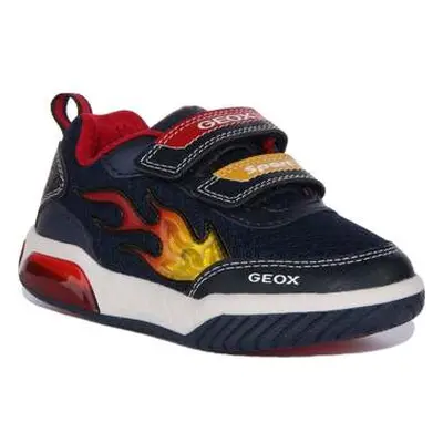 Geox J Inek B. B boys's Trainers in Blue