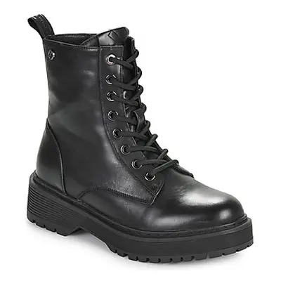 Xti 143094-BLACK women's Mid Boots in Black