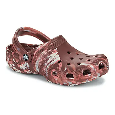 Crocs Classic Marbled Clog women's Clogs (Shoes) in Brown