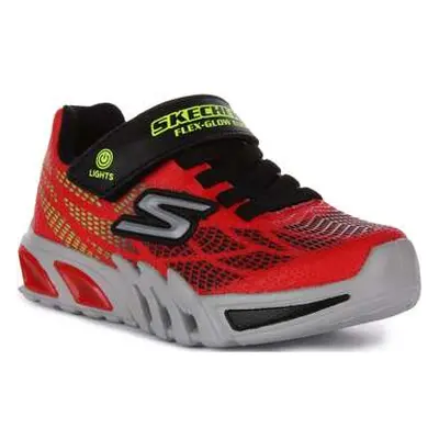 Skechers Flex Glow Elite boys's Trainers in Red