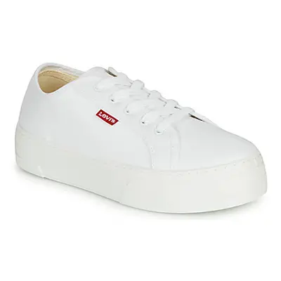 Levis TIJUANA women's Shoes (Trainers) in White