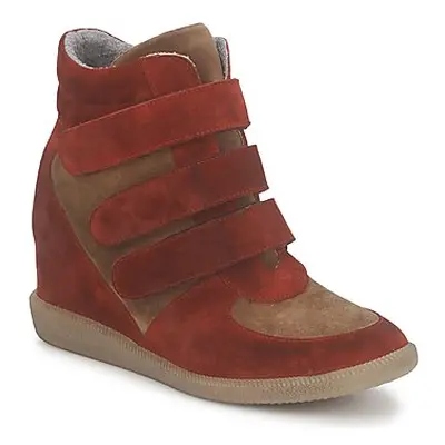 Meline IMTEK BIS women's Shoes (High-top Trainers) in Brown