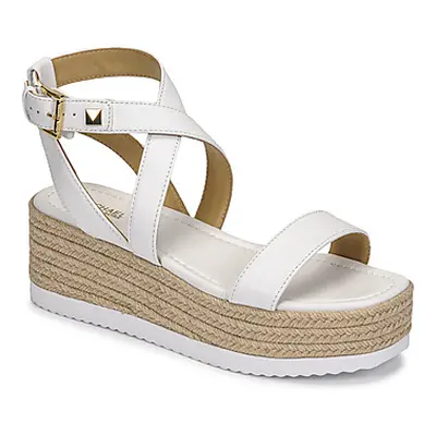 MICHAEL Michael Kors LOWRY WEDGE women's Sandals in White