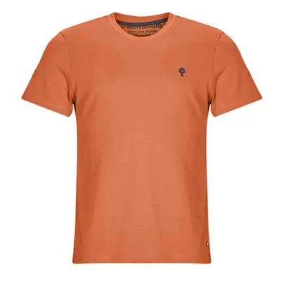 Faguo ARCY T-SHIRT COTTON men's T shirt in Orange