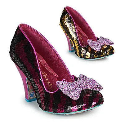 Irregular Choice Nick of Time women's Court Shoes in Pink