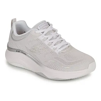 Skechers RELAXED FIT: D'LUX FITNESS - PURE GLAM women's Shoes (Trainers) in White