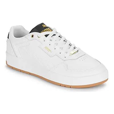 Puma Court Classic Lux men's Shoes (Trainers) in White