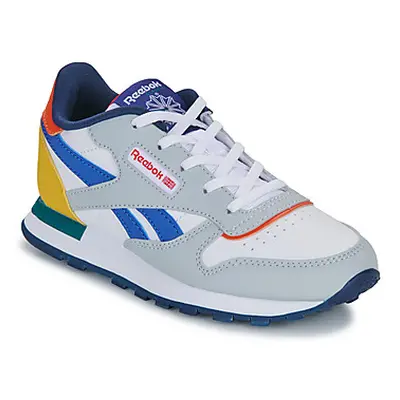 Reebok Classic CLASSIC LEATHER boys's Children's Shoes (Trainers) in Multicolour