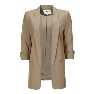 Only ONLELLY women's Jacket in Beige