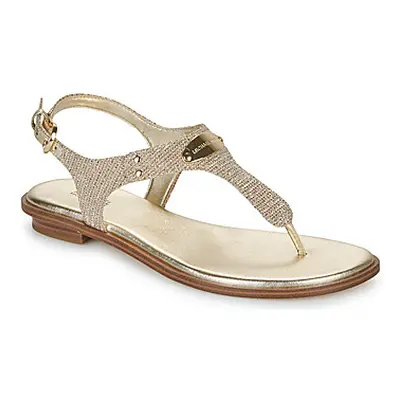 MICHAEL Michael Kors MK PLATE women's Sandals in Gold