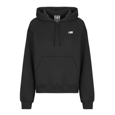 New Balance SMALL LOGO HOODIE women's Sweatshirt in Black