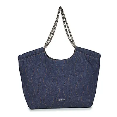 Nat et Nin MARCELLE women's Shopper bag in Blue