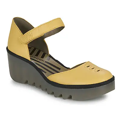 Fly London BISO women's Court Shoes in Yellow