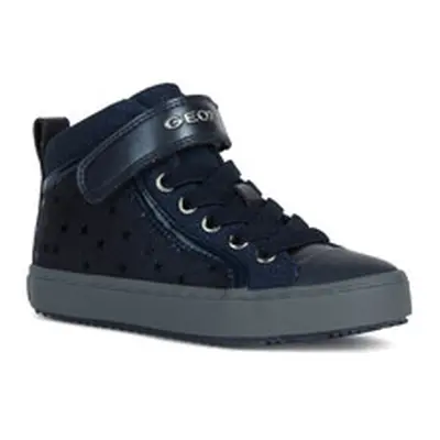 Geox J KALISPERA G. I girls's Children's Shoes (High-top Trainers) in Marine