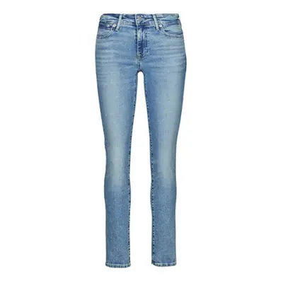 Levis 712 SLIM WELT POCKET women's Skinny Jeans in Blue