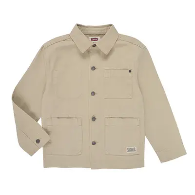 Levis LVB CHORE JACKET boys's Children's jacket in Beige