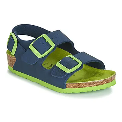 Birkenstock Milano boys's Children's Sandals in Blue