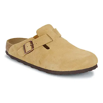 Birkenstock Boston LEVE Latte Cream men's Clogs (Shoes) in Beige