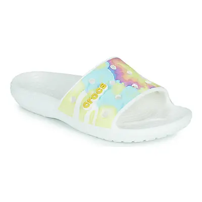 Crocs CLASSIC TIEDYE SLD women's Sandals in White