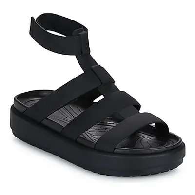 Crocs BROOKLYN LUXE GLADIATOR women's Sandals in Black