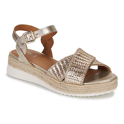 Geox D EOLIE women's Sandals in Gold