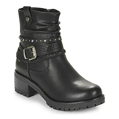 Refresh 172242-BLACK women's Low Ankle Boots in Black