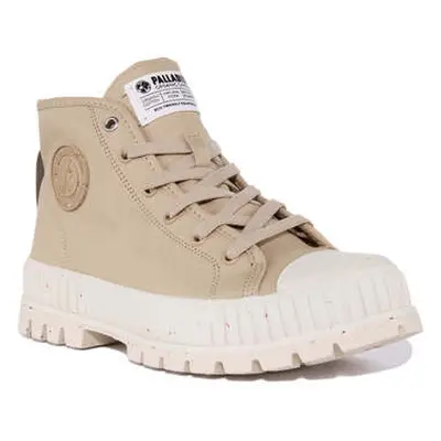 Palladium Pallashock Mid men's Boots in Beige