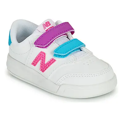 New Balance COURT girls's Children's Shoes (Trainers) in White