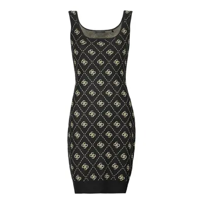 Guess SARAH 4G SL DRESS SWTR women's Dress in Black