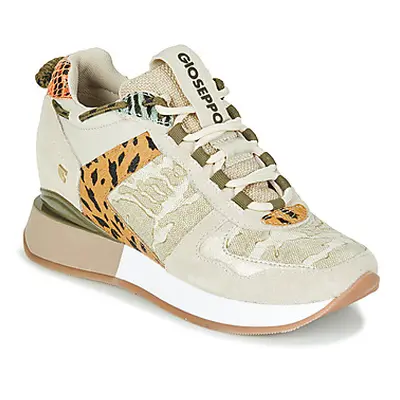 Gioseppo PATERSON women's Shoes (Trainers) in Beige