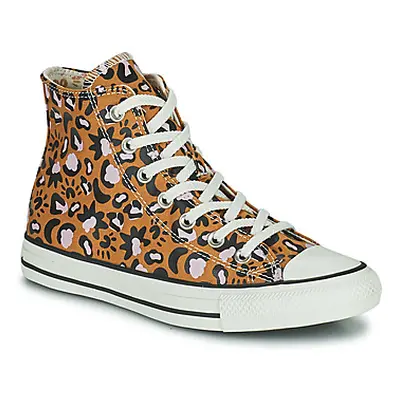 Converse CHUCK TAYLOR ALL STAR MYSTIC WORLD HI women's Shoes (High-top Trainers) in Brown