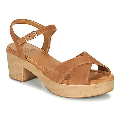 Unisa IRAM women's Sandals in Brown