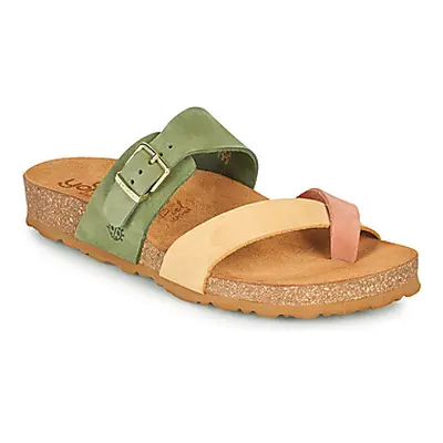 YOKONO JERBA women's Mules / Casual Shoes in Green