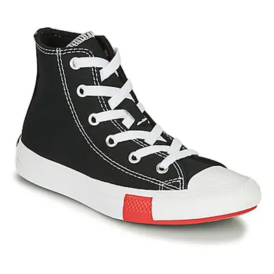 Converse CHUCK TAYLOR ALL STAR - HI boys's Children's Shoes (High-top Trainers) in Black