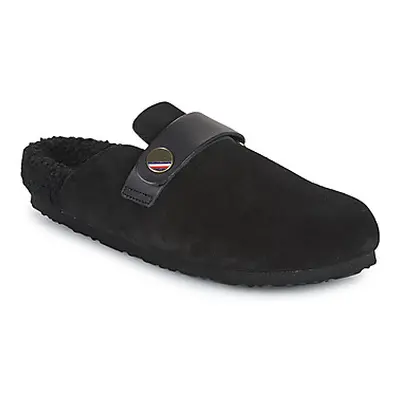 Tommy Hilfiger WARMLINED CLOSED TOE MULE women's Clogs (Shoes) in Black