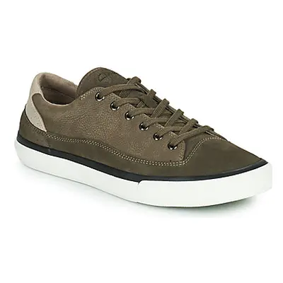 Clarks ACELEY LO men's Shoes (Trainers) in Kaki