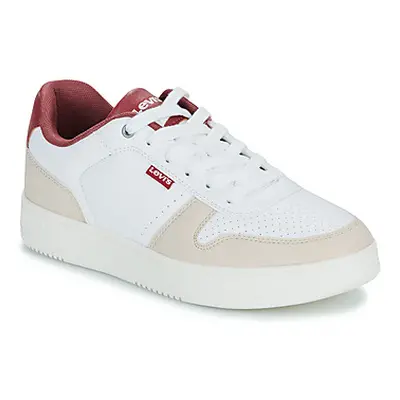 Levis DRIVE S women's Shoes (Trainers) in White