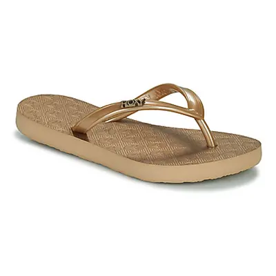 Roxy RG VIVA VI girls's Children's Flip flops / Sandals in Beige