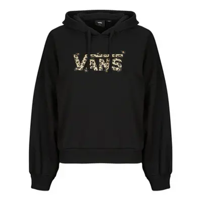 Vans ANIMALIER LOOSE HOODIE women's Sweatshirt in Black