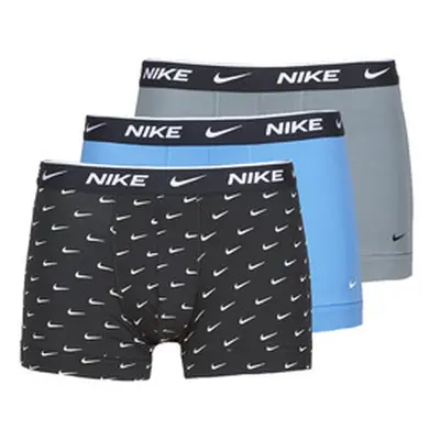 Nike EVERYDAY COTTON STRETCH X3 men's Boxer shorts in Black