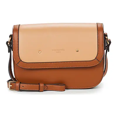 Hexagona SOLANGE women's Shoulder Bag in Brown