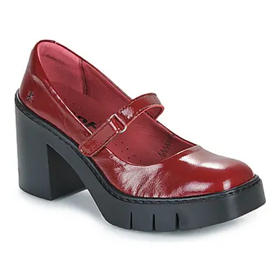 Art BERNA women's Court Shoes in Red