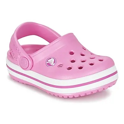 Crocs Crocband Clog Kids girls's Children's Clogs (Shoes) in Pink