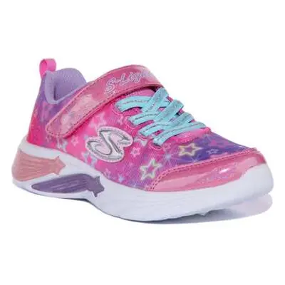 Skechers Star Sparks girls's Trainers in Pink